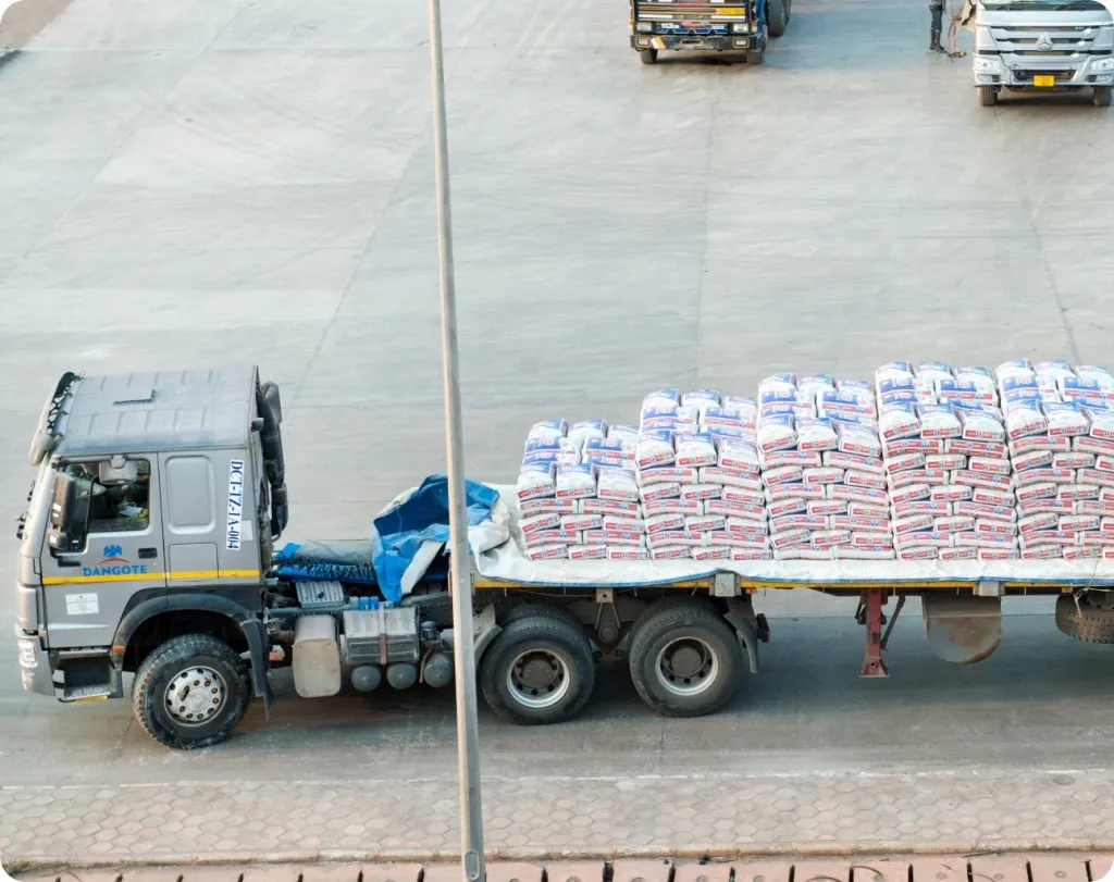Cement transportation and distribution