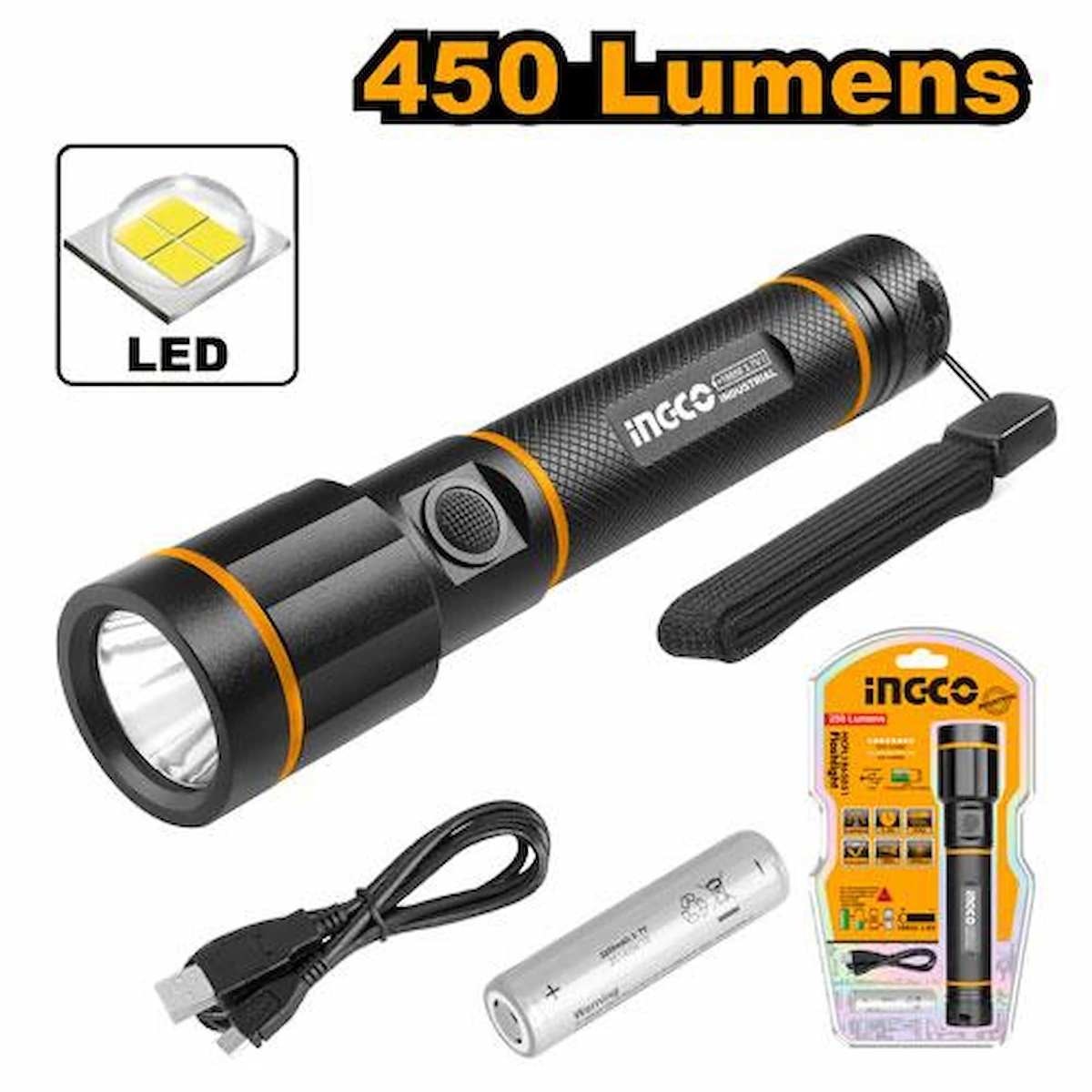 HCFL1865051 Flashlight INGCO 