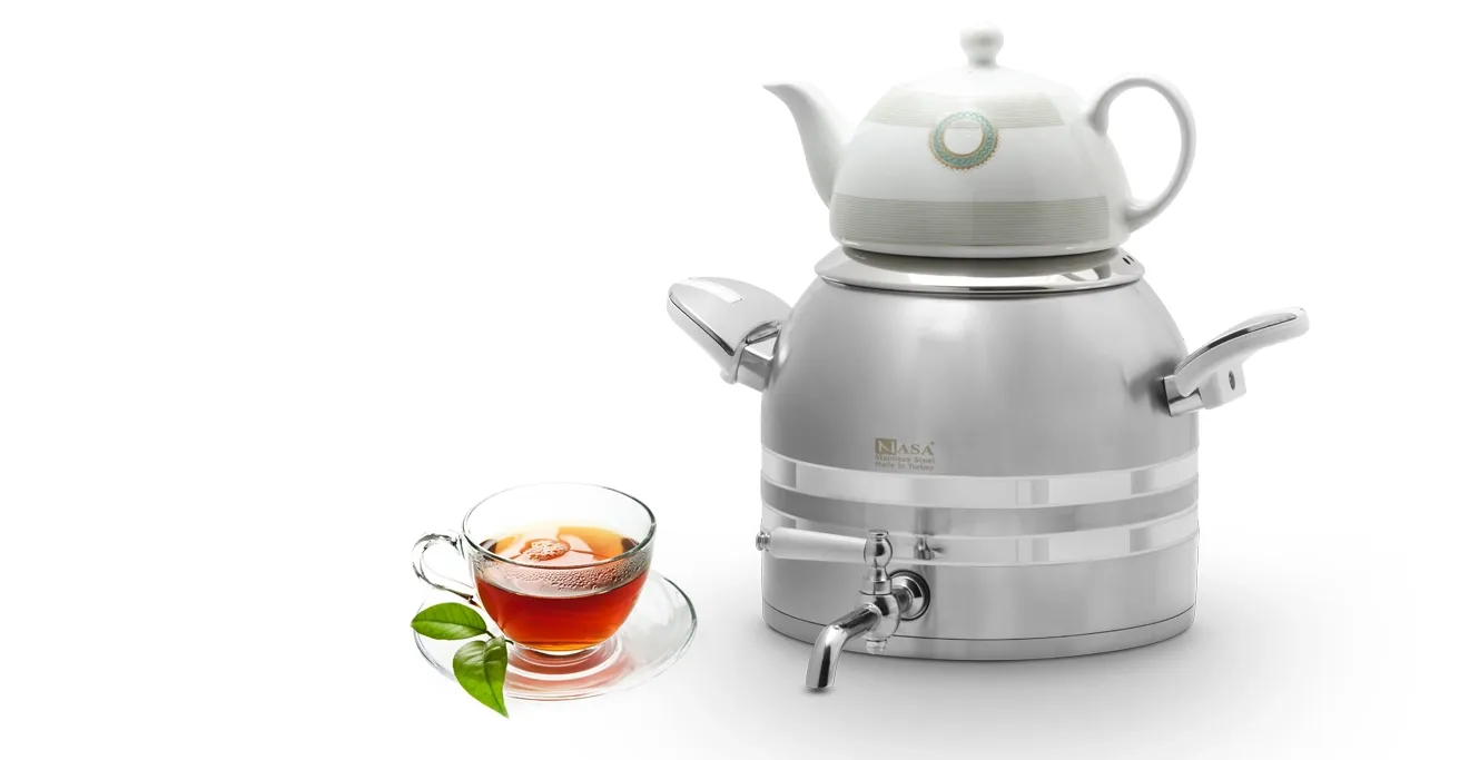 Ocak Üstü Çaydanlık ve Demlik Seti Model NS-519