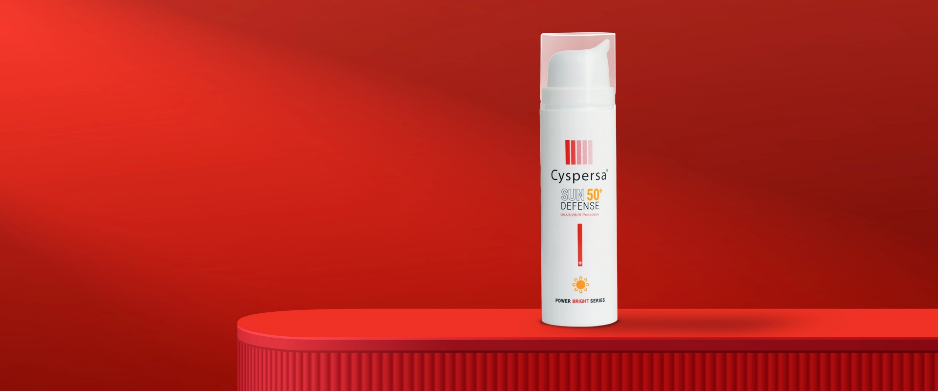 فلوئید ضدآفتاب ضدلک سیسپرسا +SPF 50 شرکت کیا کام فارمد