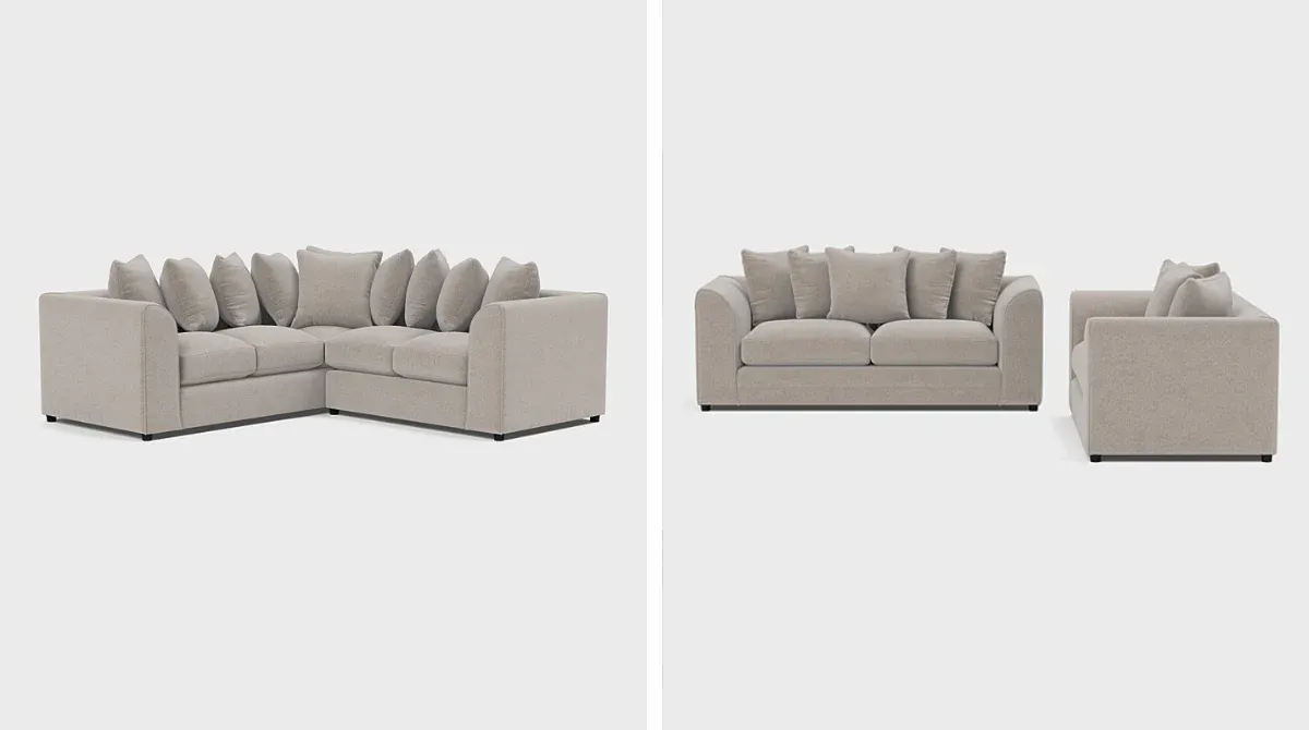 جیاوازی پراکتیکی لە نێوان قەنەفەی ستاندارد و شێوەی L