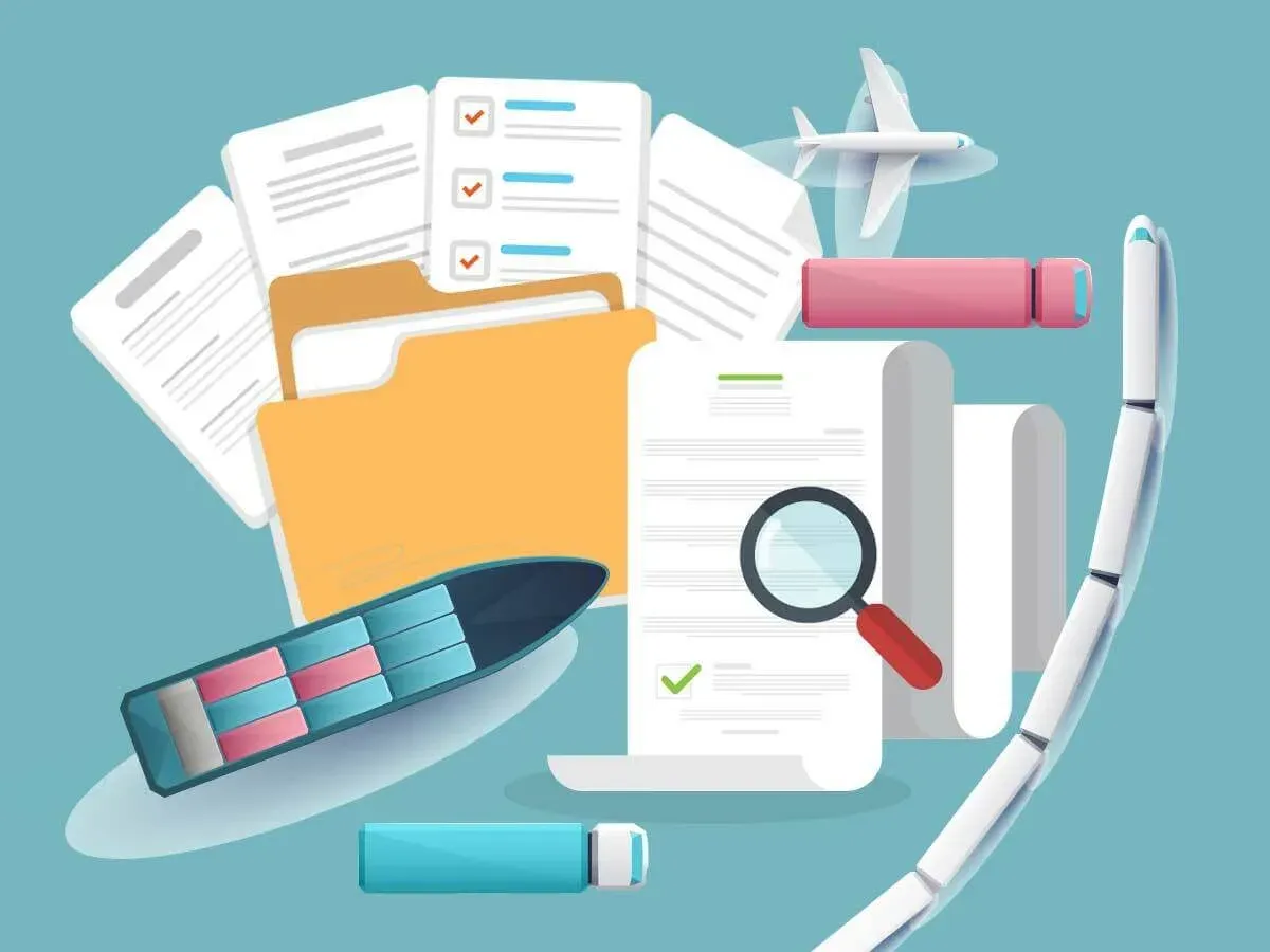 الوثائق اللازمة لتصدير البضائع + ملاحظات جمركية وإجراءات التخليص