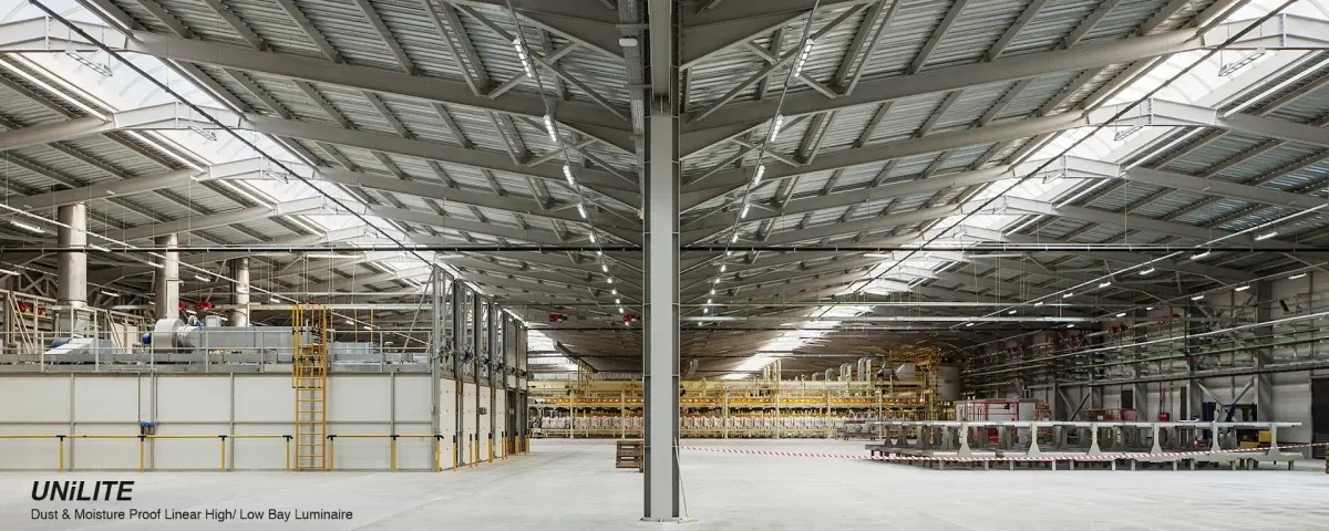 A view of the lighting products and equipment of Mazinor Company.