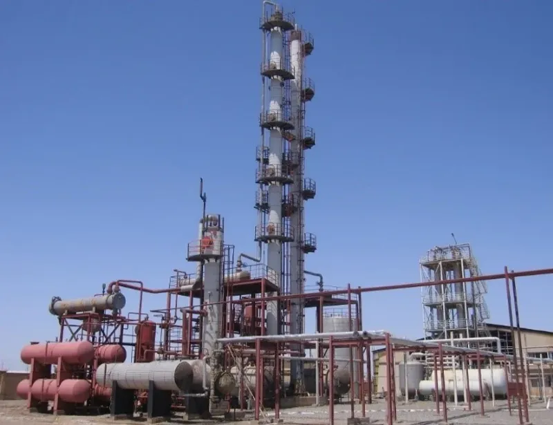 Oil refining undefined