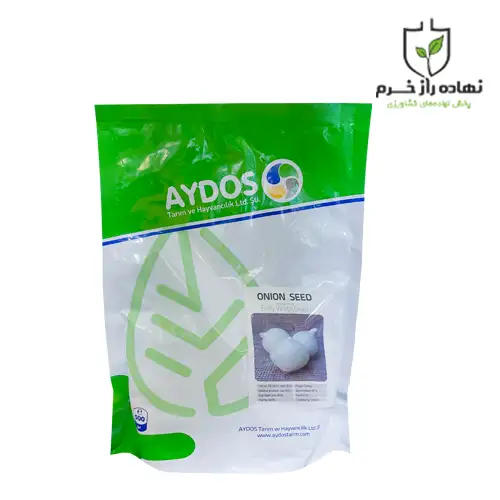 Turkish White Onion Seeds 500g Nahadeh Raz Khorram Company