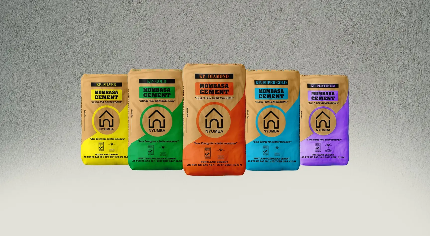 Reference standards for cement
