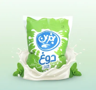 Minty Yogurt Drink in Nylon 2.5 Liters