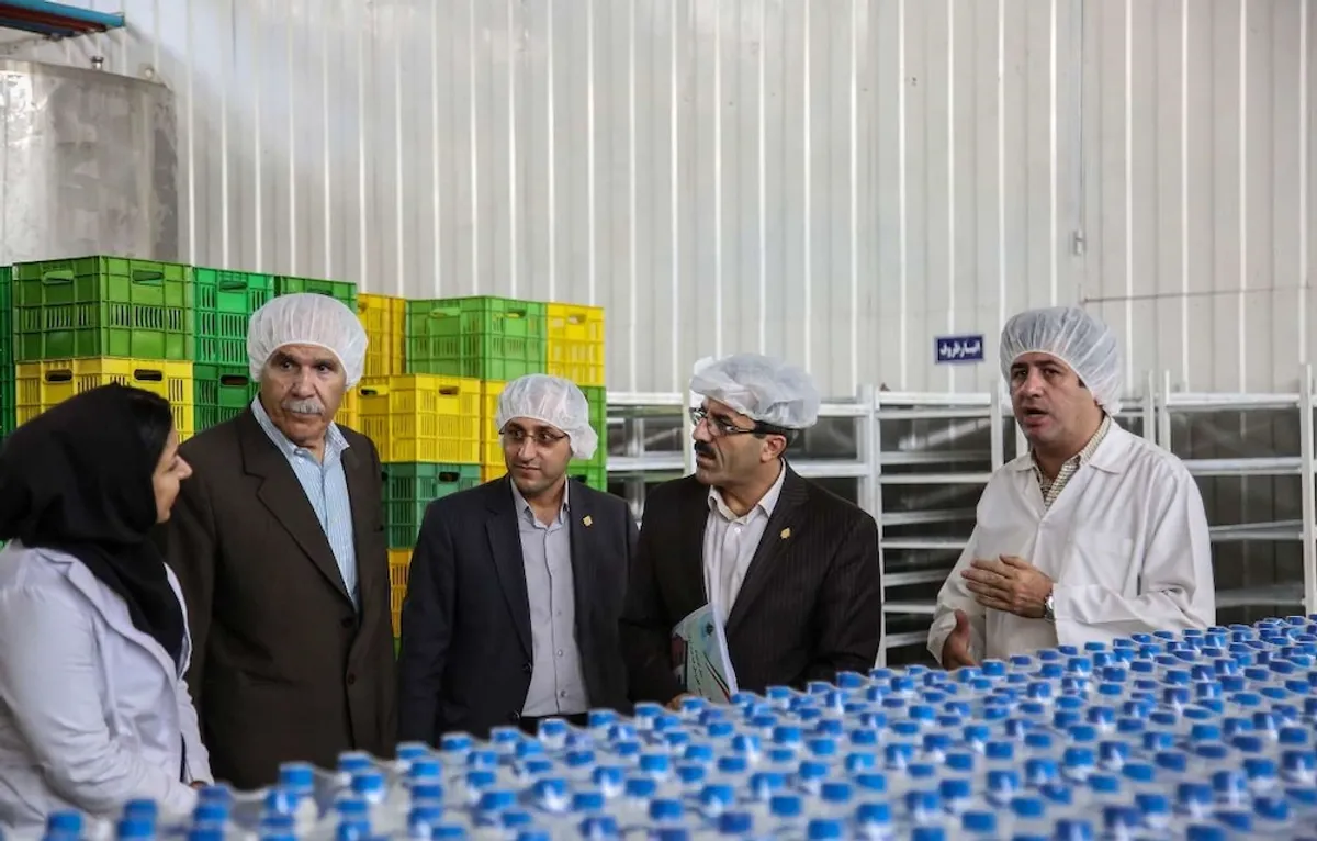 بازدید از کارخانه بفرین