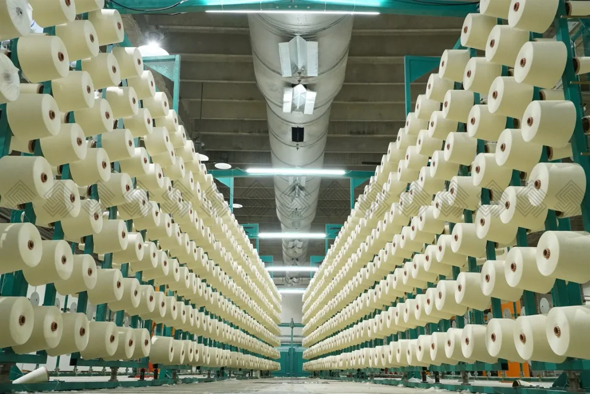 نێڵی ئامادە بۆ بەکارهێنان کە لە ناوچەی بەرهەمهێنان ڕێکخراوە