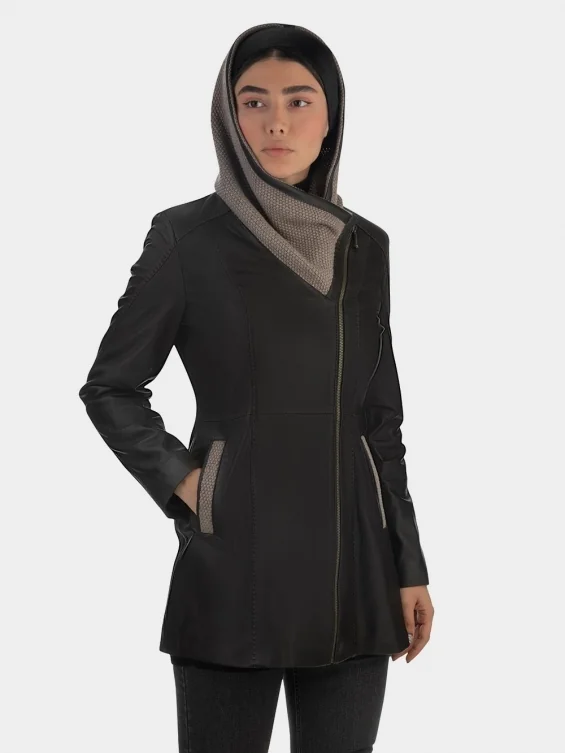 Laura Women's Coat Novin Leather