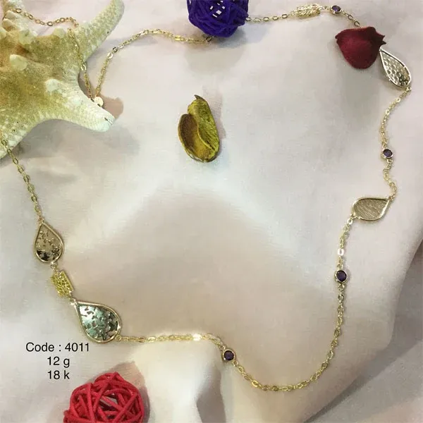 Miniature Gold Necklace