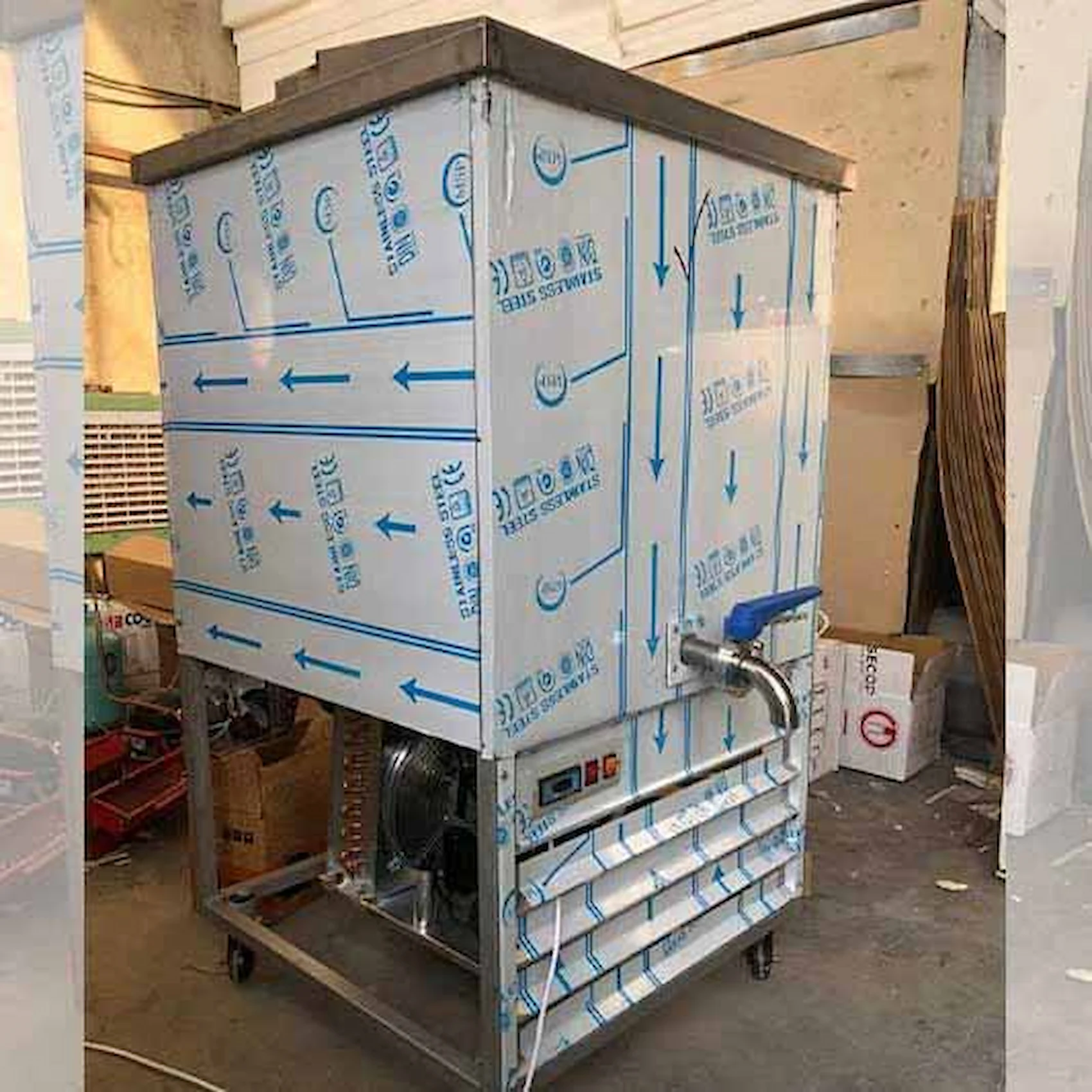 Milk Chiller Machine MashinSakht Industrial Machinery Manufacturing Company
