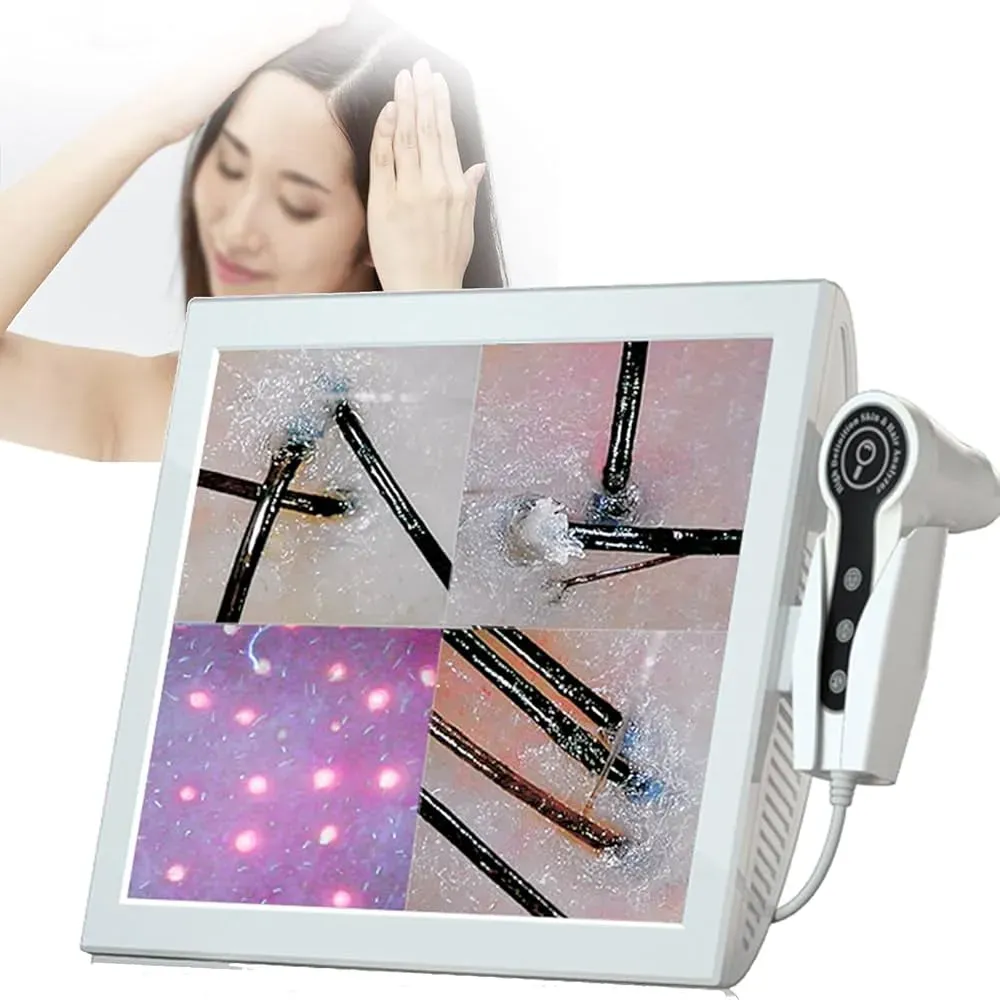 使用皮肤和毛发设备进行专业分析