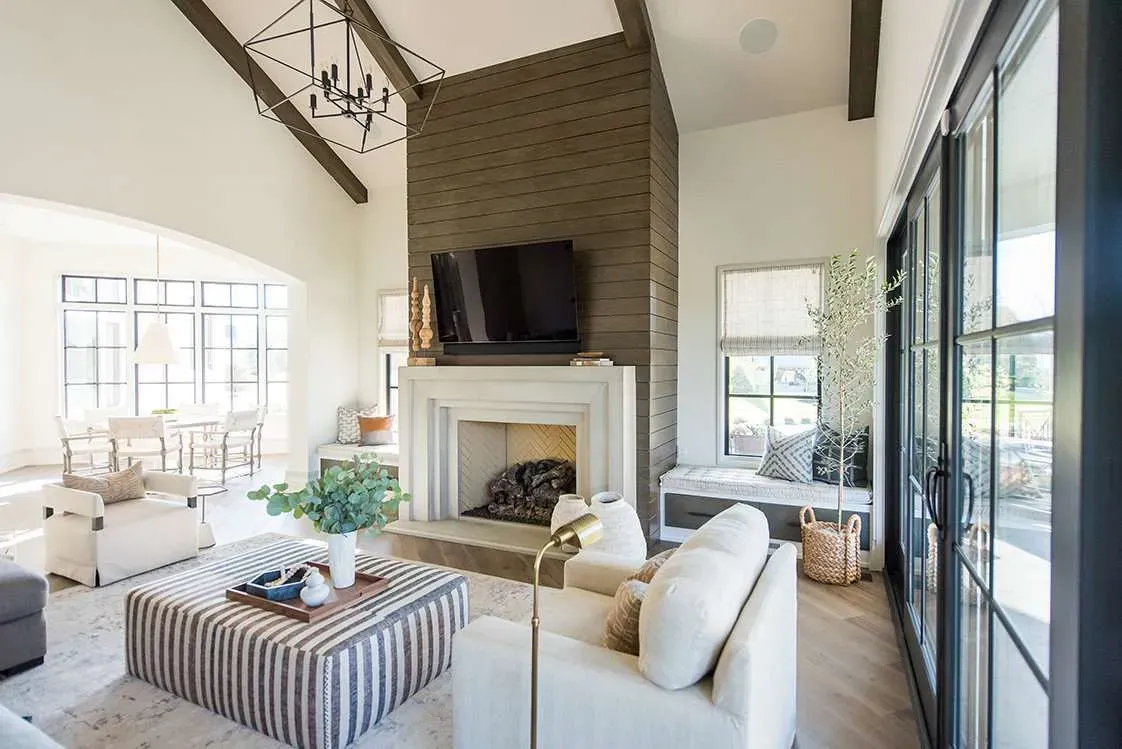 大客厅沙发布局