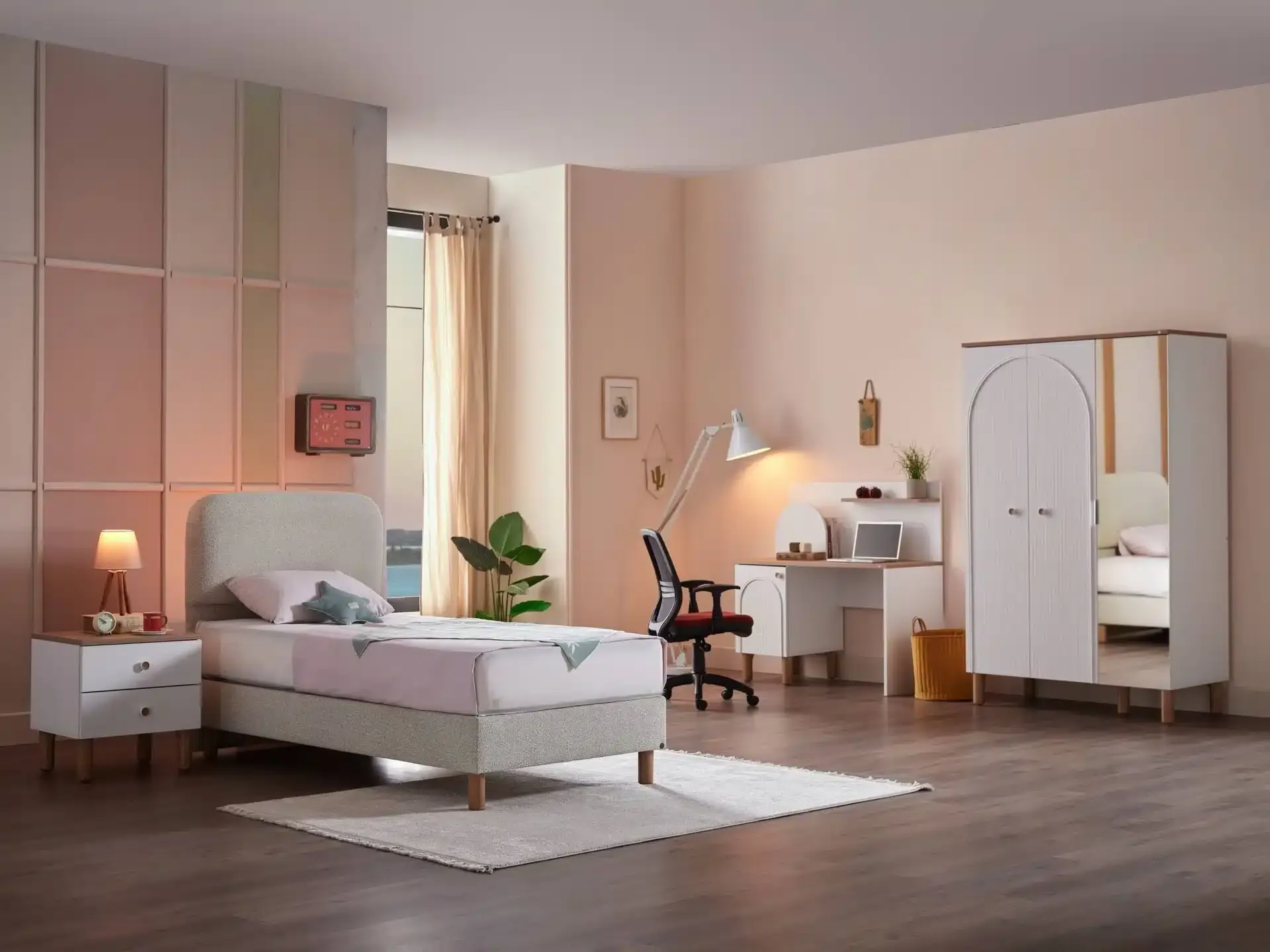 سێتی ژووری نووستنی تازەلاوی بوهێمی