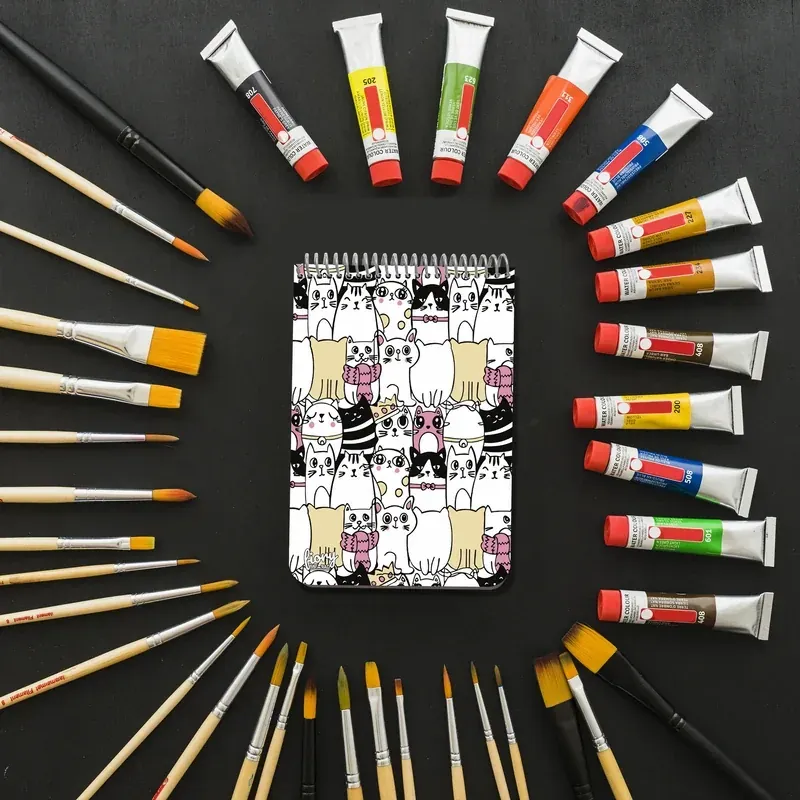 Defter | Fantezi Kediler Tasarımı