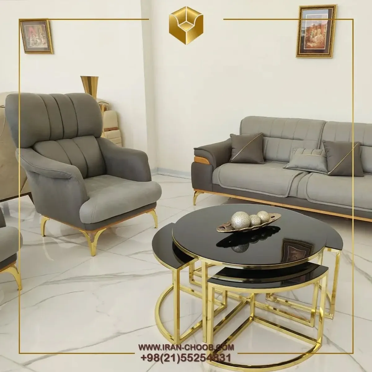 مۆبیلیاتی شیک و لوکس بۆ هۆڵی ڤی ئای پی، دیزاینێکی تایبەت و کوالێتی بەرز بۆ فەزای جیاواز و تایبەت.