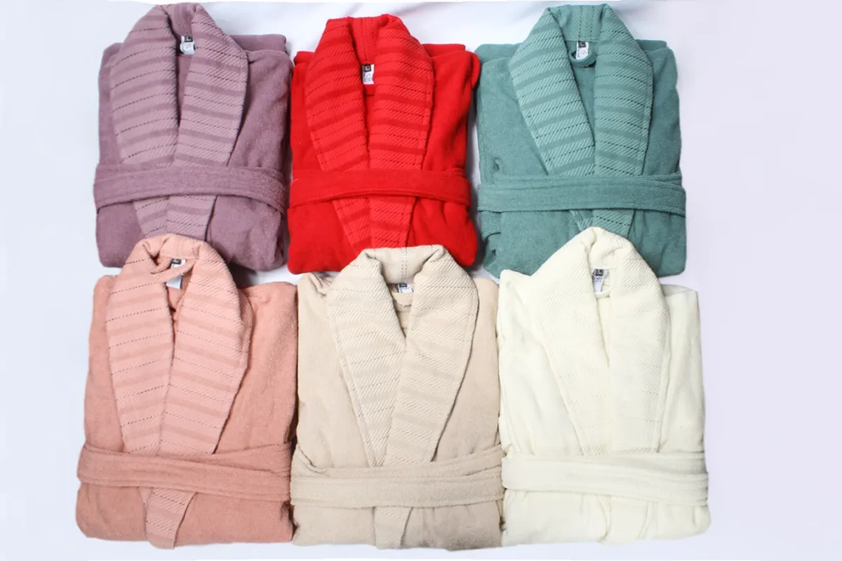 High-quality bathrobes from the Borujerd Textile Company product gallery.