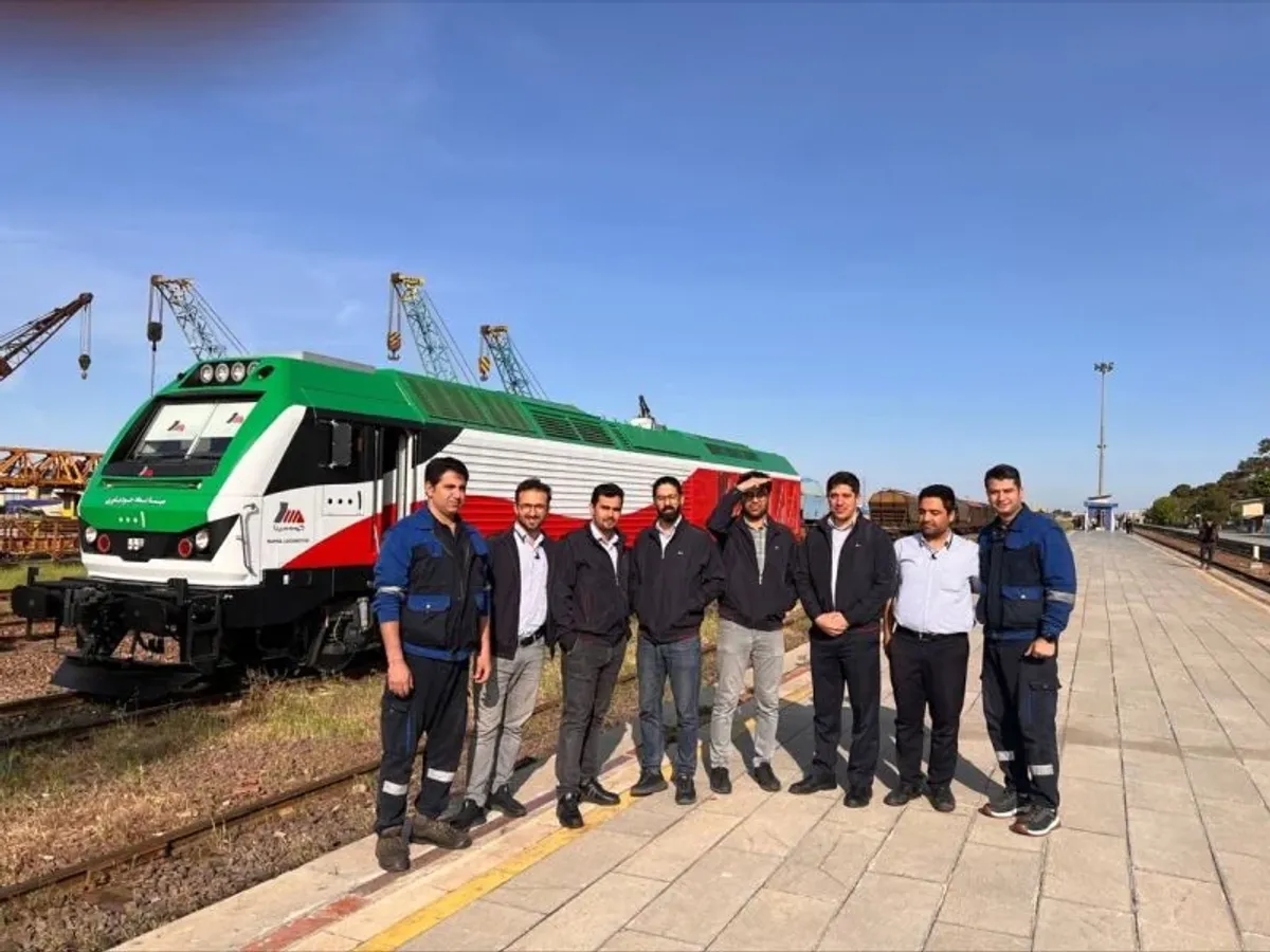 The first localized project in Iran's railway transportation industry within the Product Lifecycle Management systems, implemented by Viragostar.