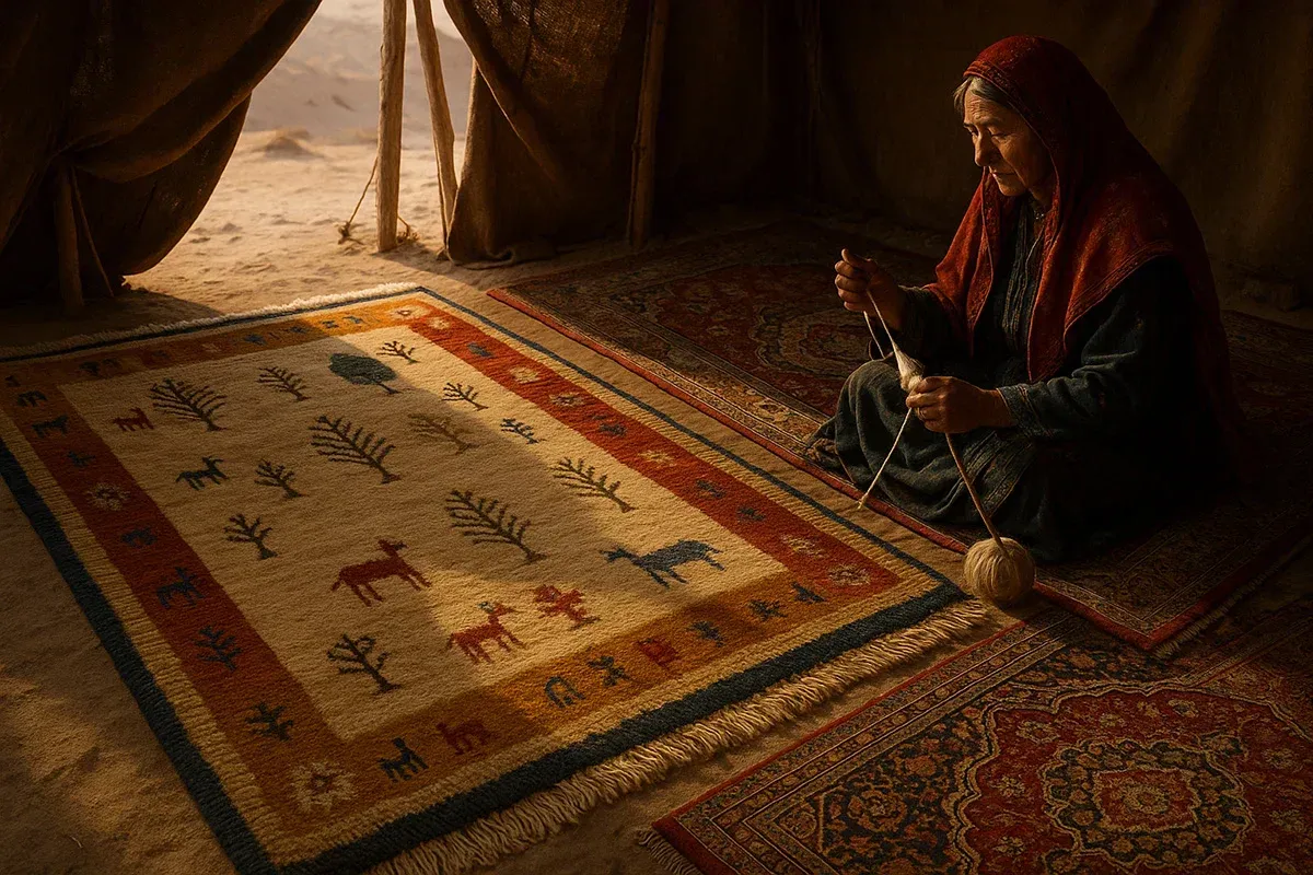 تاریخچه فرش در جهان