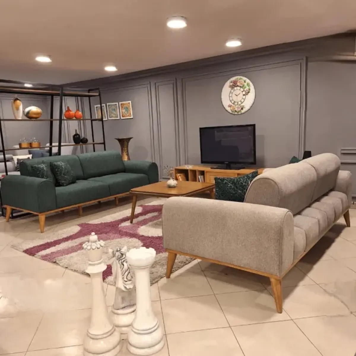 现代客厅休闲沙发组合，舒适沙发