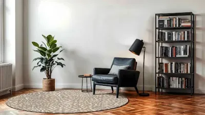 فرش گرد مدرن و کاربرد آن در دکوراسیون امروزی