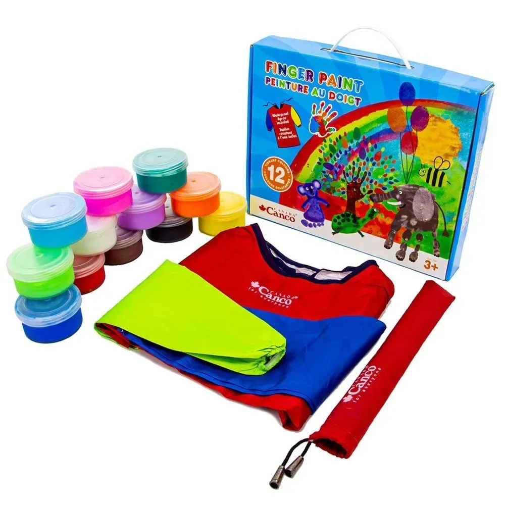 Kanko 12 Renk Parmak Boyası