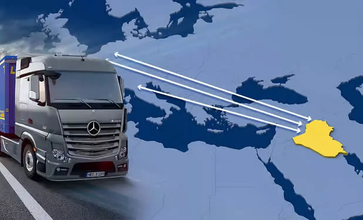 伊朗边境至伊拉克的公路运输路线