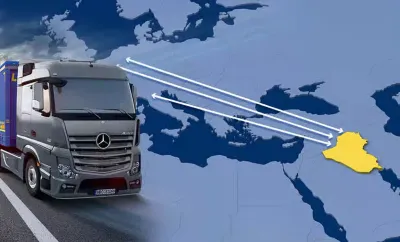 Land Transport Routes to Iraq from Iranian Borders