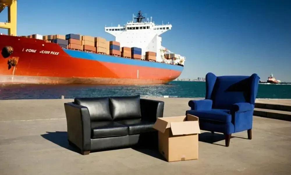 International payment and shipping for furniture purchases
