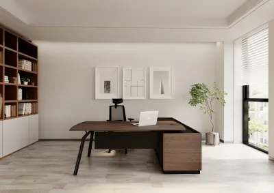 Ofis masası ve dosyalama ünitesi