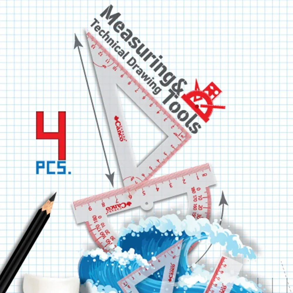 Ölçüm Araçları, Kanko 4 Parçalı Set