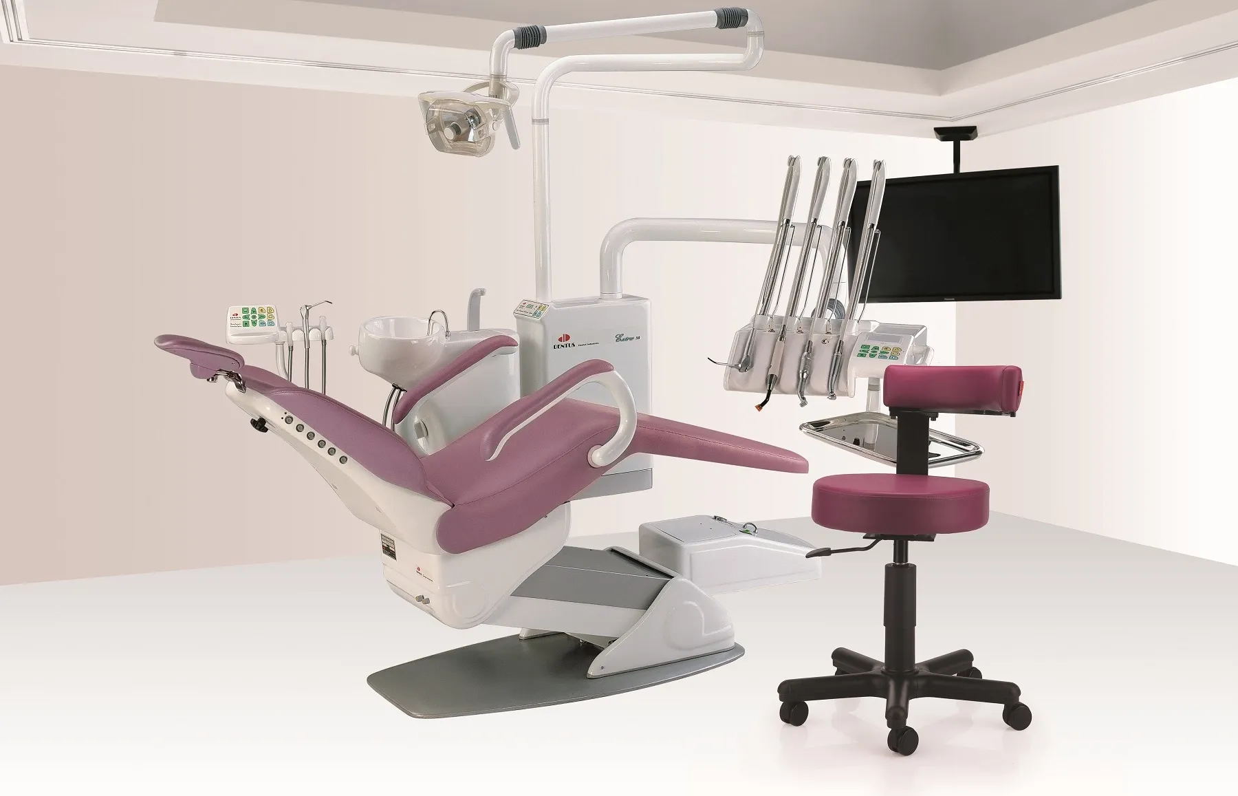 كرسي طبي ومختبر