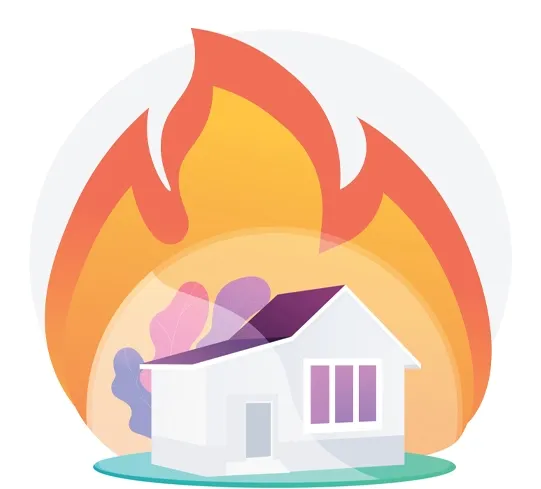 Страхование от огня и несчастных случаев